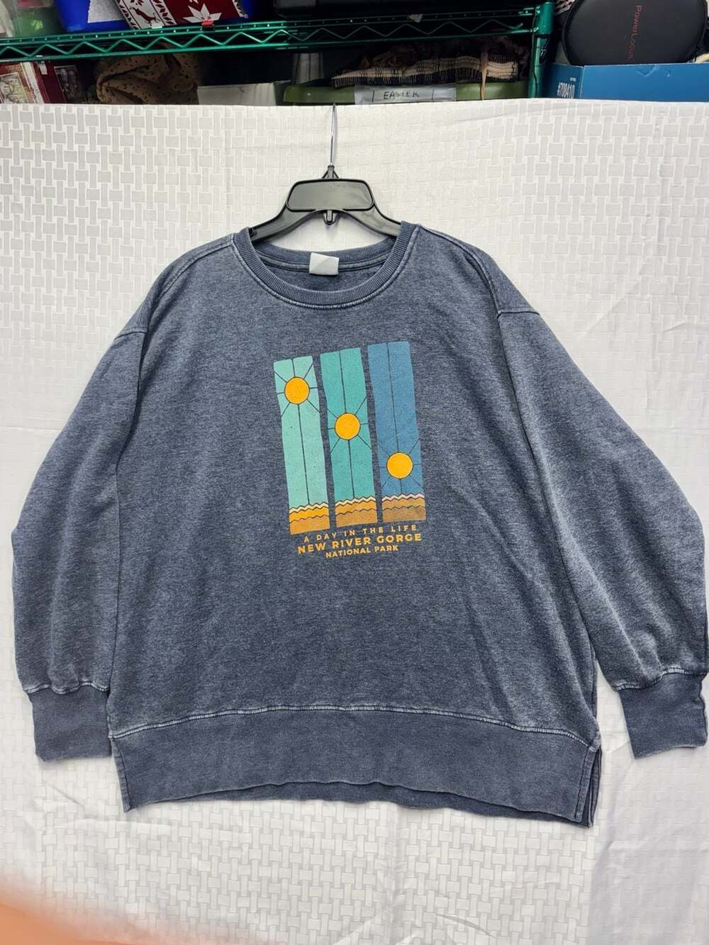 Ouray Sportswear New River Gorge National Park Graphic Crewneck Sweatshirt